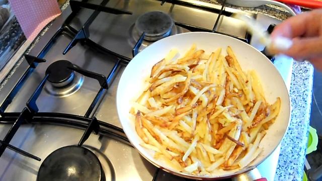 ХРУСТЯЩАЯ ЖАРЕНАЯ КАРТОШКА КАК В МАКДОНАЛЬДС | Irina Belaja смотреть онлайн