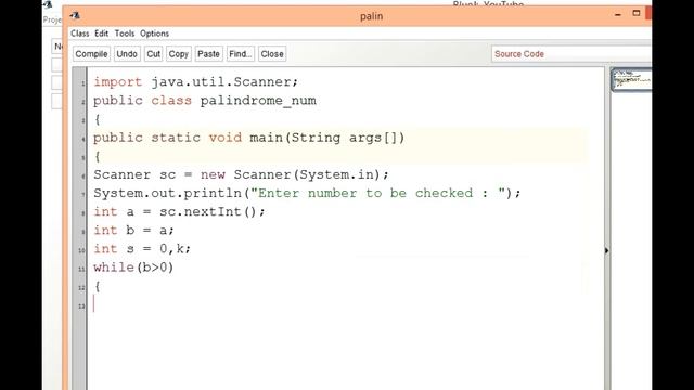 Java Program to Check PALINDROME number смотреть онлайн