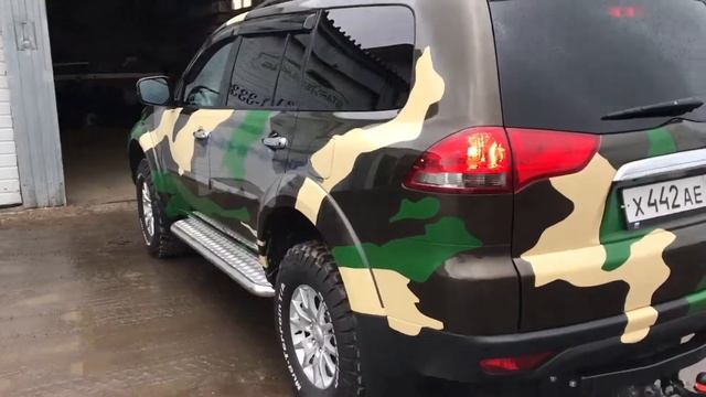Mitsubishi Padjero - Камо - Камуфляж - АвтоВинил - Стайлинг - StarStyling смотреть онлайн