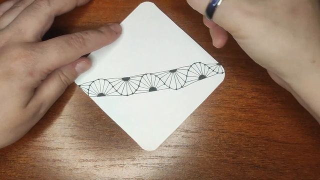 Зентангл Тангл Coaster