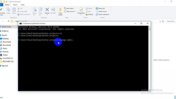 How to add python and conda to path and creating and activating virtual environment on windows 10