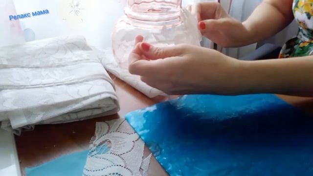 Не выкидывайте старые занавески/я придумала украсить смотреть онлайн