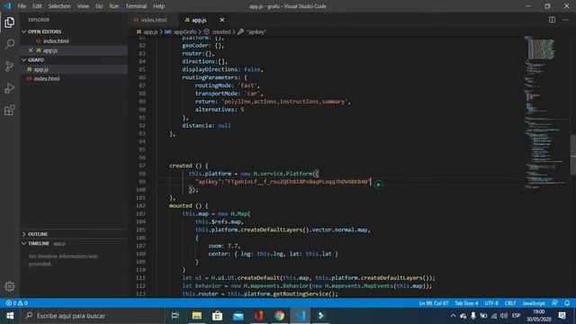 Proyecto Grafos-Vue Js, JavaScript смотреть онлайн