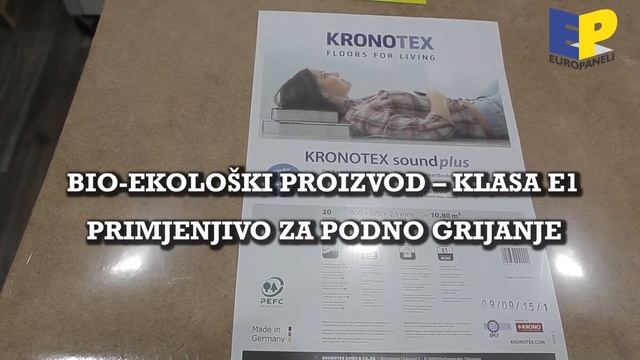 KRONOTEX SOUND PLUS - PODLOGA ZA LAMINAT I PARKET смотреть онлайн