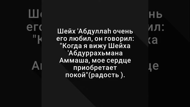Шейх 'Абдуллаh аль-hарарий (рахьимаhу-ллаh), о своем Ученике Шейхе 'Абдуррахьман Аммаш(хьафизаh смотреть онлайн