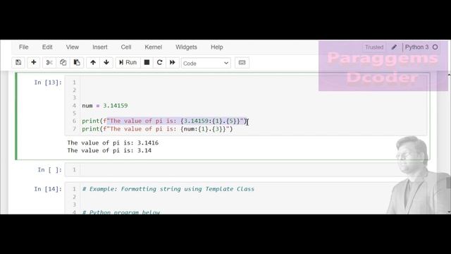 F string in Python | Python Tutorial | Template Method in String Formatting |Python Tutorial 8 смотреть онлайн