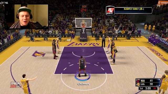 LEBRON JAMES PATH TO GREATNESS #3! | NBA 2K14 Throwback смотреть онлайн