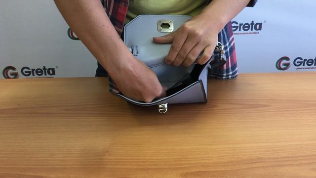 Купить женскую сумку - Каркасная сумка-малышка из натуральной кожи 1159KNJ5 смотреть онлайн