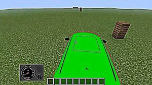 Обзор мода minecraft  на машину