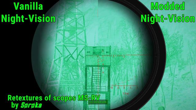 Fallout 4 - Retextures of scopes MS RV by soroka смотреть онлайн