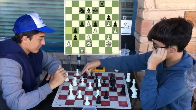 Insane Game's Last 7 Moves Stuns Him! Kaiski vs. "Novice" Noah смотреть онлайн