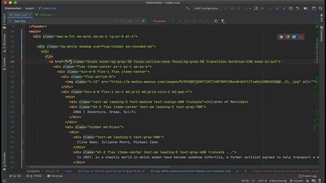 Creating a dynamic movie details page with Nuxt смотреть онлайн