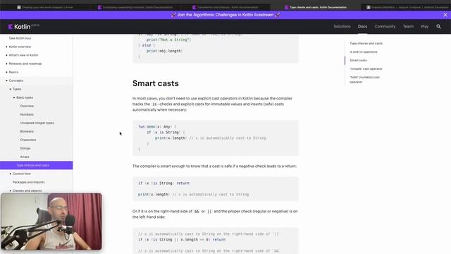 13 Types: Type checks and casts смотреть онлайн