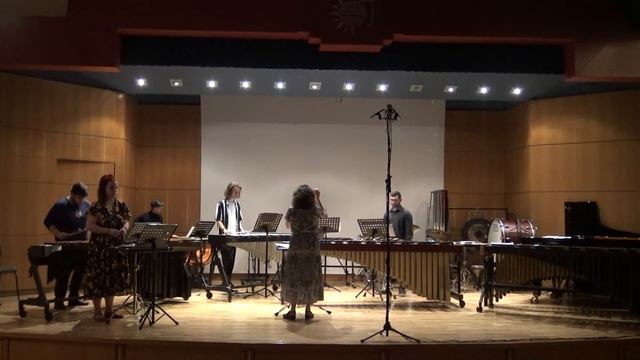 Alexandra Topouzidou, 4+1 Haiku for voice and percussion ensemble (2022) смотреть онлайн