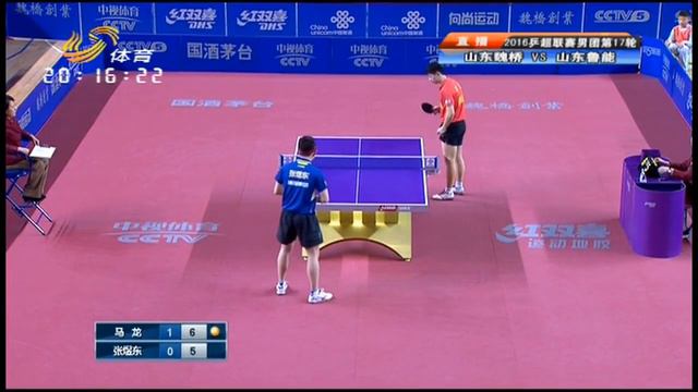 2016 China Super League: MA Long Vs ZHANG Yudong [Full Match/Chinese|HD] смотреть онлайн