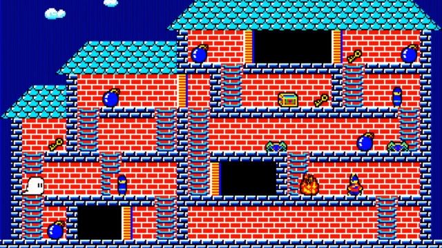 The Demon Crystal (デーモンクリスタル) For The NEC PC-88