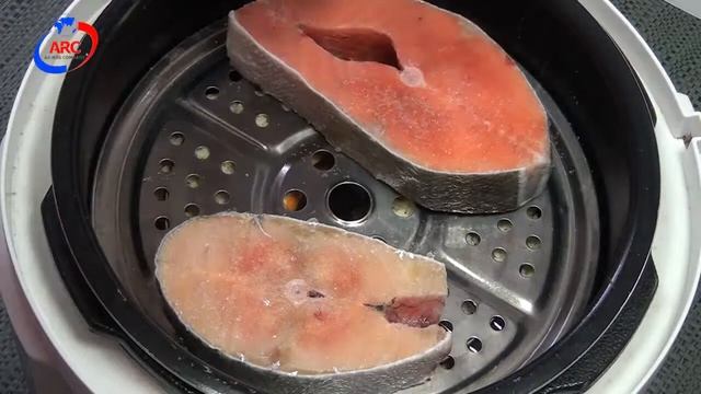 Мультиварка скороварка Кижуч с апельсинами в ARC–QDL 514D смотреть онлайн