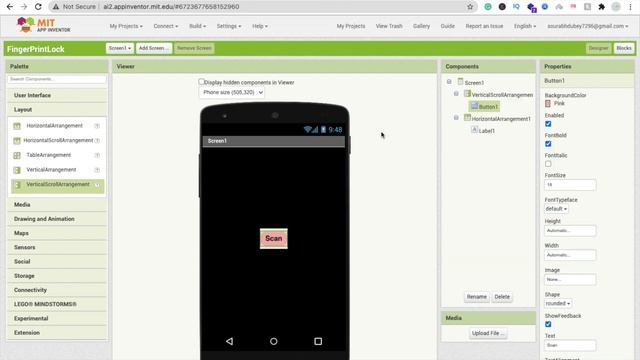 How to Make a Fingerprint Lock App in MIT App Inventor 2 смотреть онлайн