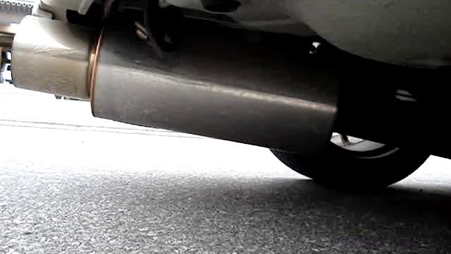Subaru Impreza. HKS HIGH POWER　MUFFLER silencer exhaust(ＧＤＢ－Ｃ STI) смотреть онлайн