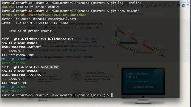 Clase práctica de Git смотреть онлайн