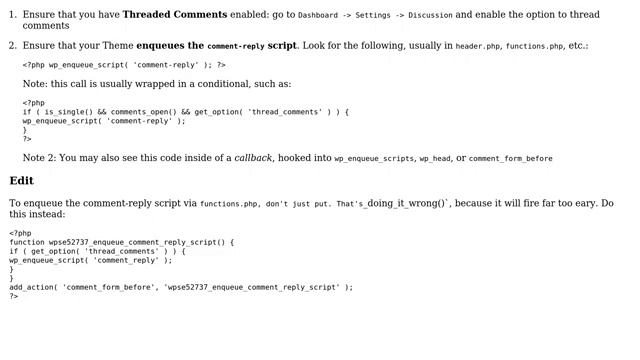 Wordpress: Comments Reply Form (2 Solutions!!) смотреть онлайн