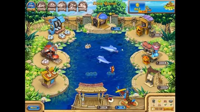 Farm Frenzy Gone Fishing Only GOLD (level 49) Веселая ферма Рыбный день (Уровень 49) Золото