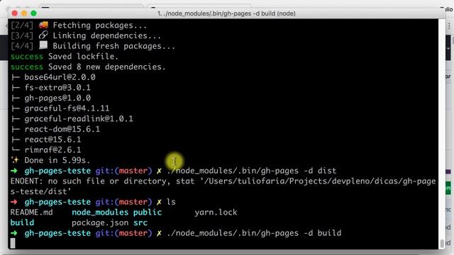 GH-Pages e como publicar seu site no Github смотреть онлайн