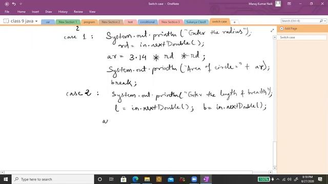 JAVA switch case part2(Odia) смотреть онлайн