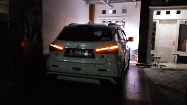 Mitsubishi Outlander Sport/ASX/RVR 2013 all smoke Tail brake lamp смотреть онлайн