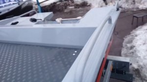 Алюминиевая моторная лодка Aluton 460 Fish