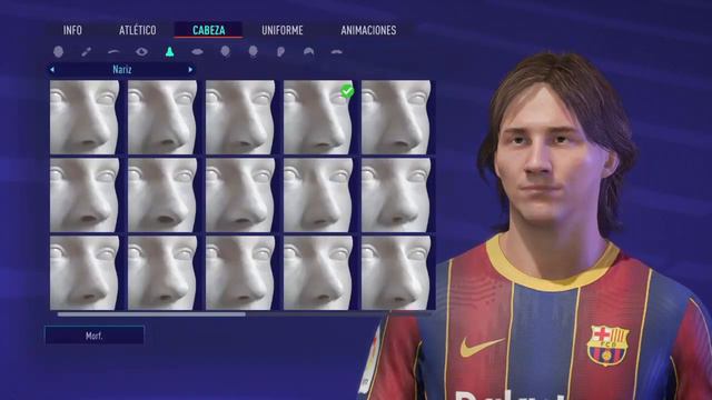 COMO CREAR A MESSI JOVEN EN FIFA 21 смотреть онлайн