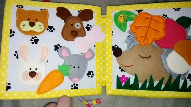 Busy Book / Quiet Book \ Развивающая книга