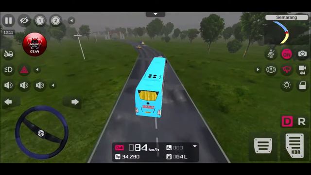Bus Simulator Indonesia - Mercedes SHD Bus Mod - Orbit Bus Download Link - Android Gameplay FHD 826 смотреть онлайн
