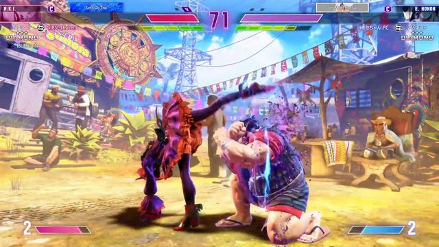 Fenritti, Go1, kakeru first look A.K.I / Street Fighter 6 смотреть онлайн