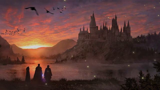 Harry Potter Fantasy Ambience I Early Sunrise at Hogwarts I Ambience for Reading, Study, Relaxing смотреть онлайн
