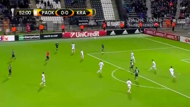PAOK FC 0-0 Krasnodar (C3) Europa League 2015 смотреть онлайн