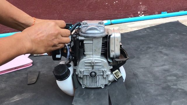 HONDA GX35 เร่งแรงๆติด เบาไม่ได้ดับ смотреть онлайн