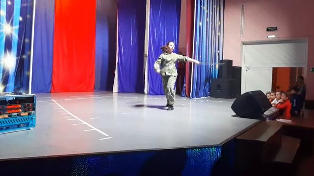 Казачий военно - патриотический клуб "Пластун". Показательное выступление. смотреть онлайн