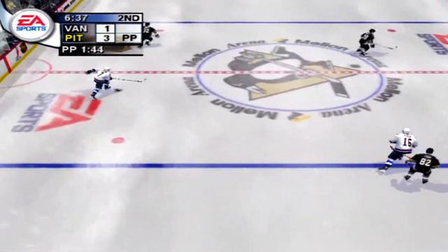 NHL 2004 Gameplay Pittsburgh Penguins vs Vancouver Canucks смотреть онлайн
