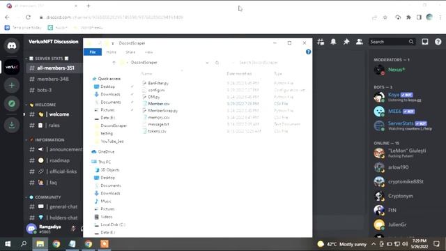 Discord Scraper | Discord Member Scraper Software | Discord Message Sender | Discord Marketing |