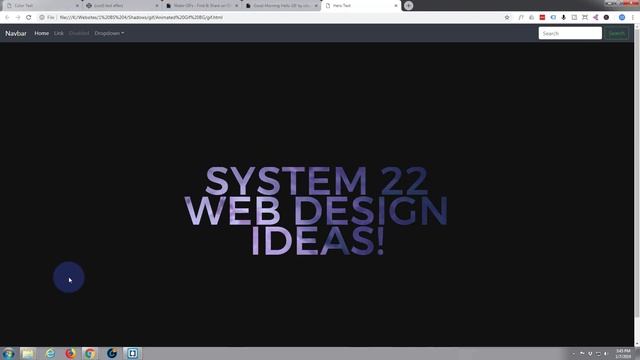 Bootstrap 4 Create An Animated Gif Background Hero Text смотреть онлайн