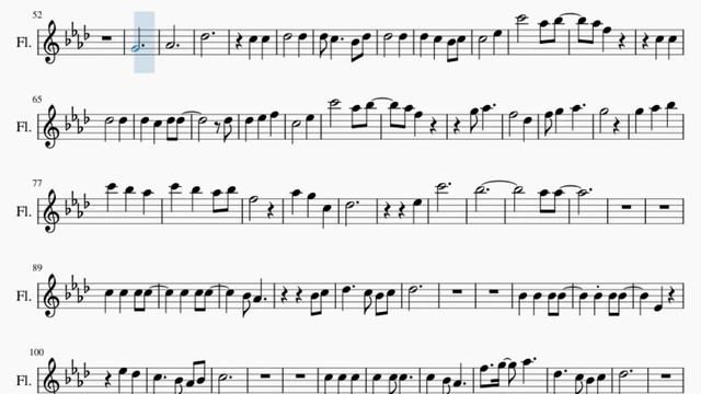 Flute Sheet Music: How to play Glimpse of Us by Joji смотреть онлайн