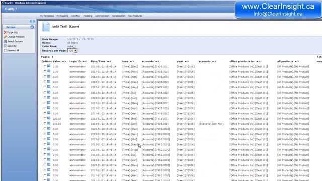 Purge Audit Trail and Activity Tracking - IBM Clarity смотреть онлайн