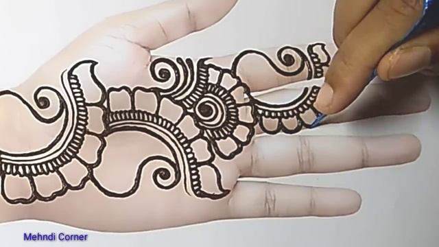 Diwali Special Mehndi Design | Dulhan Arabic Mehandi Design|Henna Design | Easy Mehendi Design | смотреть онлайн