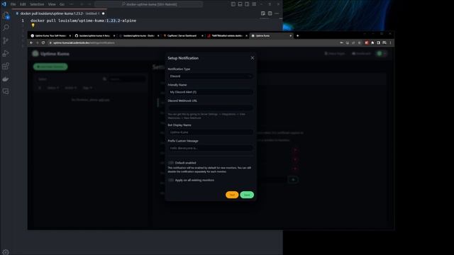 Website Monitoring w/ Uptime Kuma & Docker смотреть онлайн