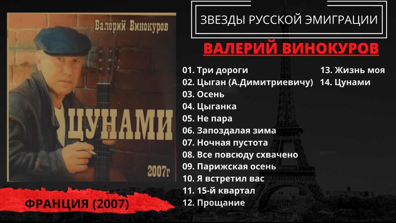 Валерий ВИНОКУРОВ, "Цунами" (Франция, 2007). Эмигрантские песни. смотреть онлайн