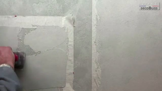 Декоративная штукатурка TRAVERTIN - эффект металла с заплатками