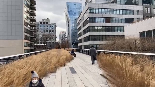Walk with me through High Line Park in New York City - @EricsNewYork смотреть онлайн