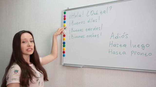 Урок от Анастасии (Приветствие и прощание на Испанском языке) смотреть онлайн