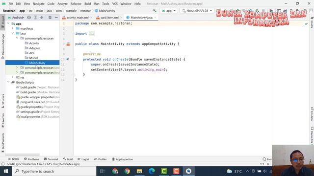 Android Database MySQL Part 2 : Membuat Interface CRUD MySQL dengan Retrofit смотреть онлайн